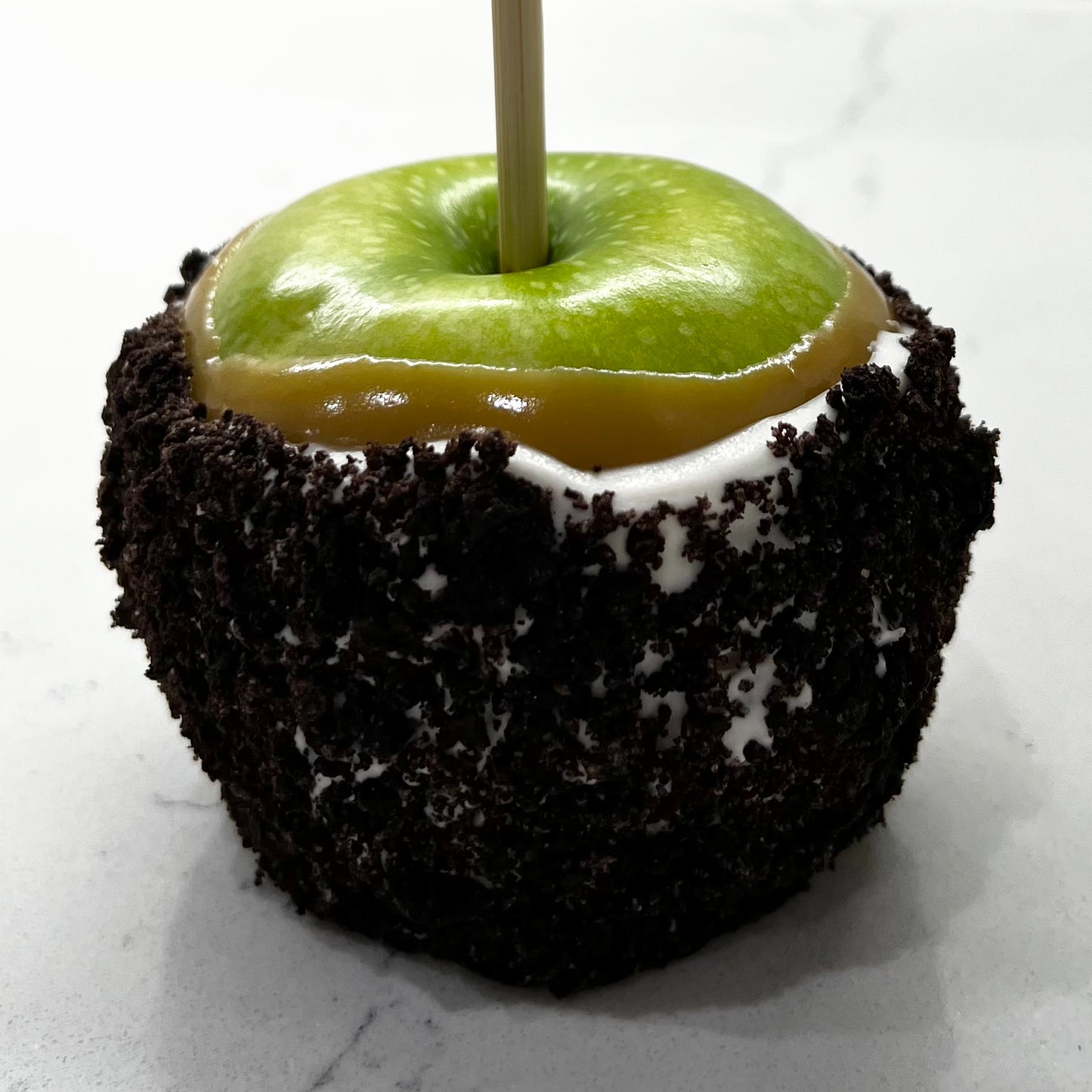 Oreo Caramel Apple