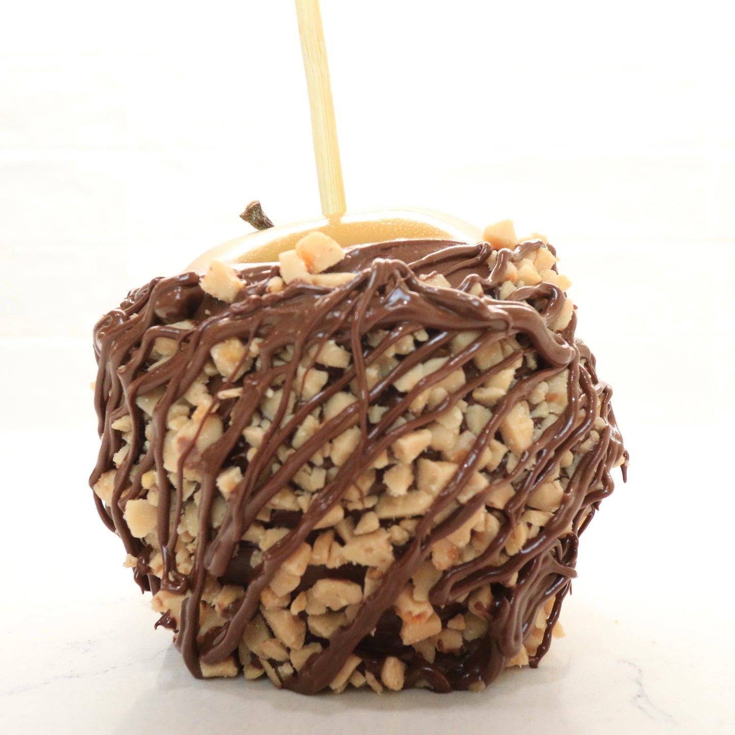 Chocolate Toffee Caramel Apple