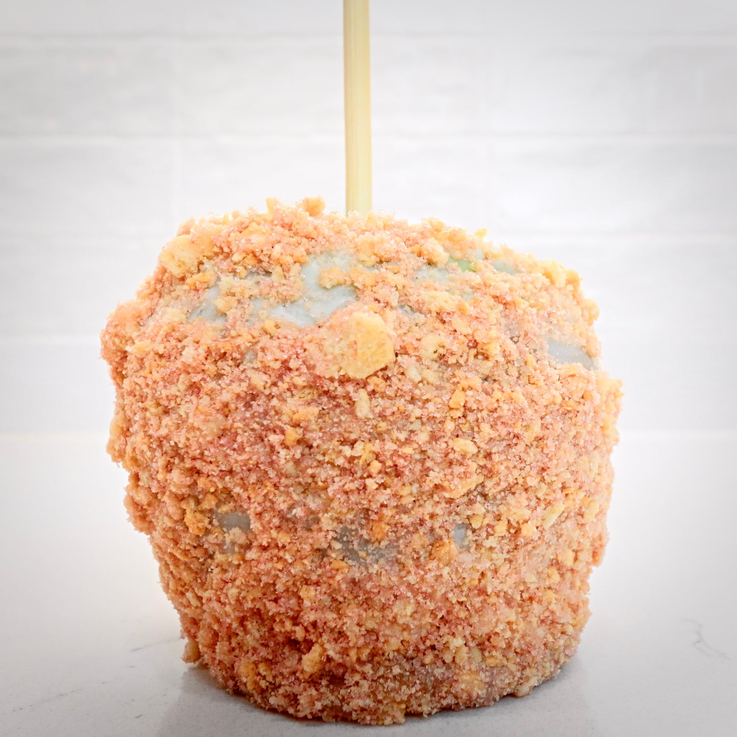 *Strawberry Cheesecake Caramel Apple